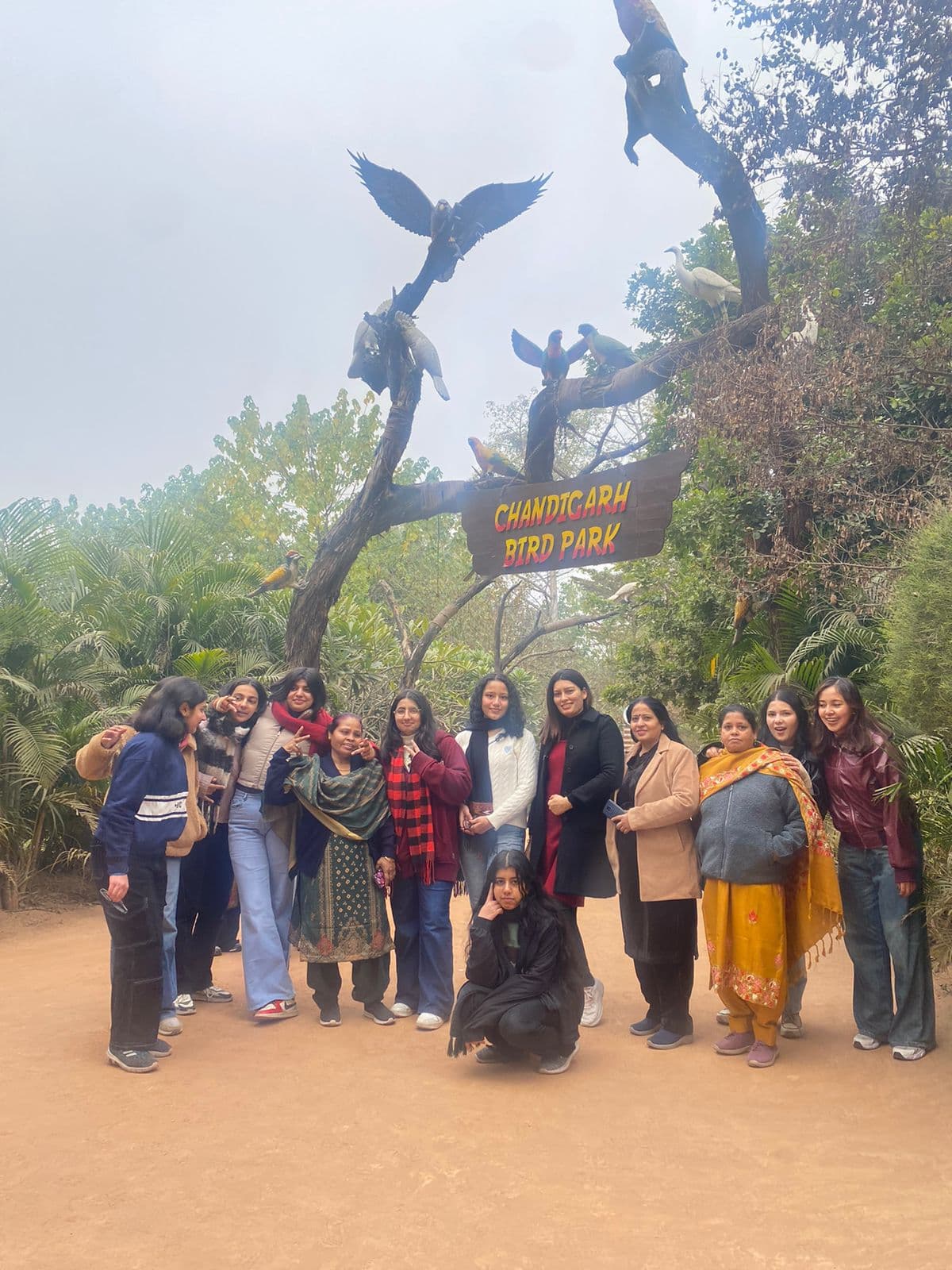 Chandigarh Bird Park at DAV Girls Hostel